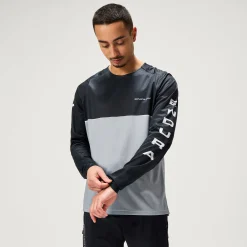 Men's SingleTrack Core Printed L/S Tee