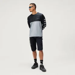 Men's SingleTrack Core Printed L/S Tee