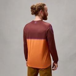 Men's SingleTrack Core Printed L/S Tee