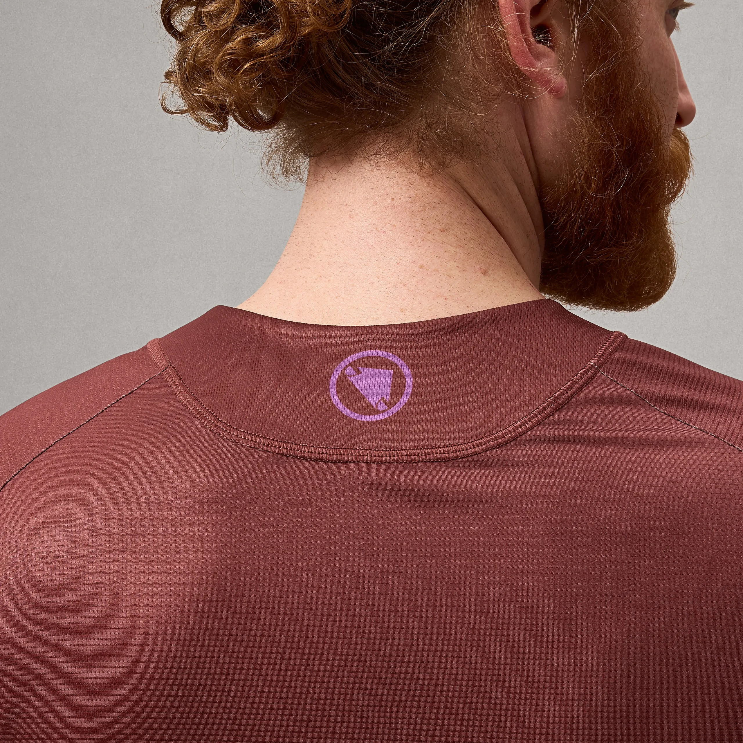 Men's SingleTrack Core Printed L/S Tee