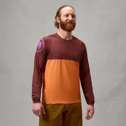 Men's SingleTrack Core Printed L/S Tee