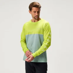 Men's SingleTrack Core Printed L/S Tee
