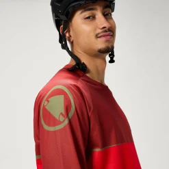 Men's SingleTrack Core Printed L/S Tee