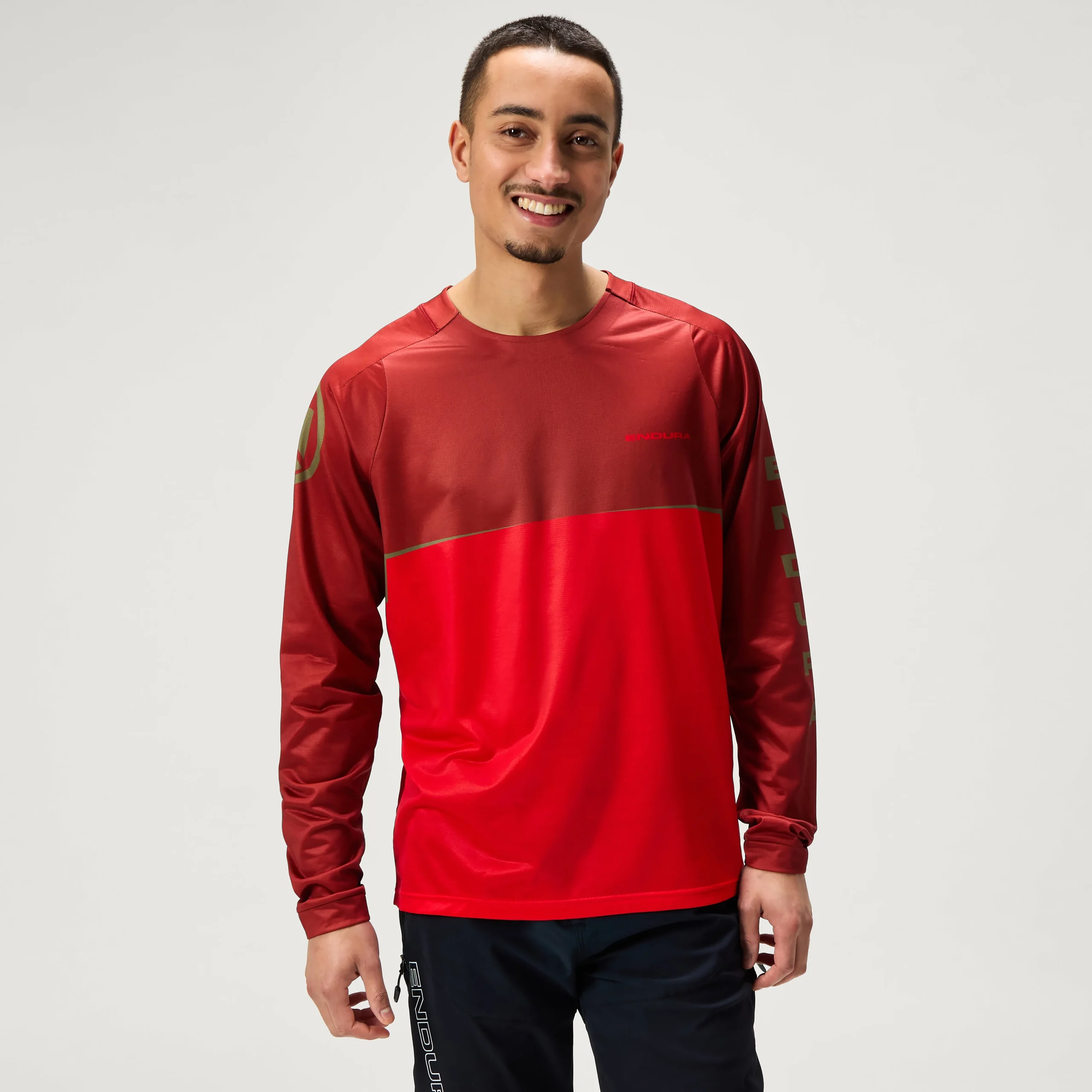 Men's SingleTrack Core Printed L/S Tee