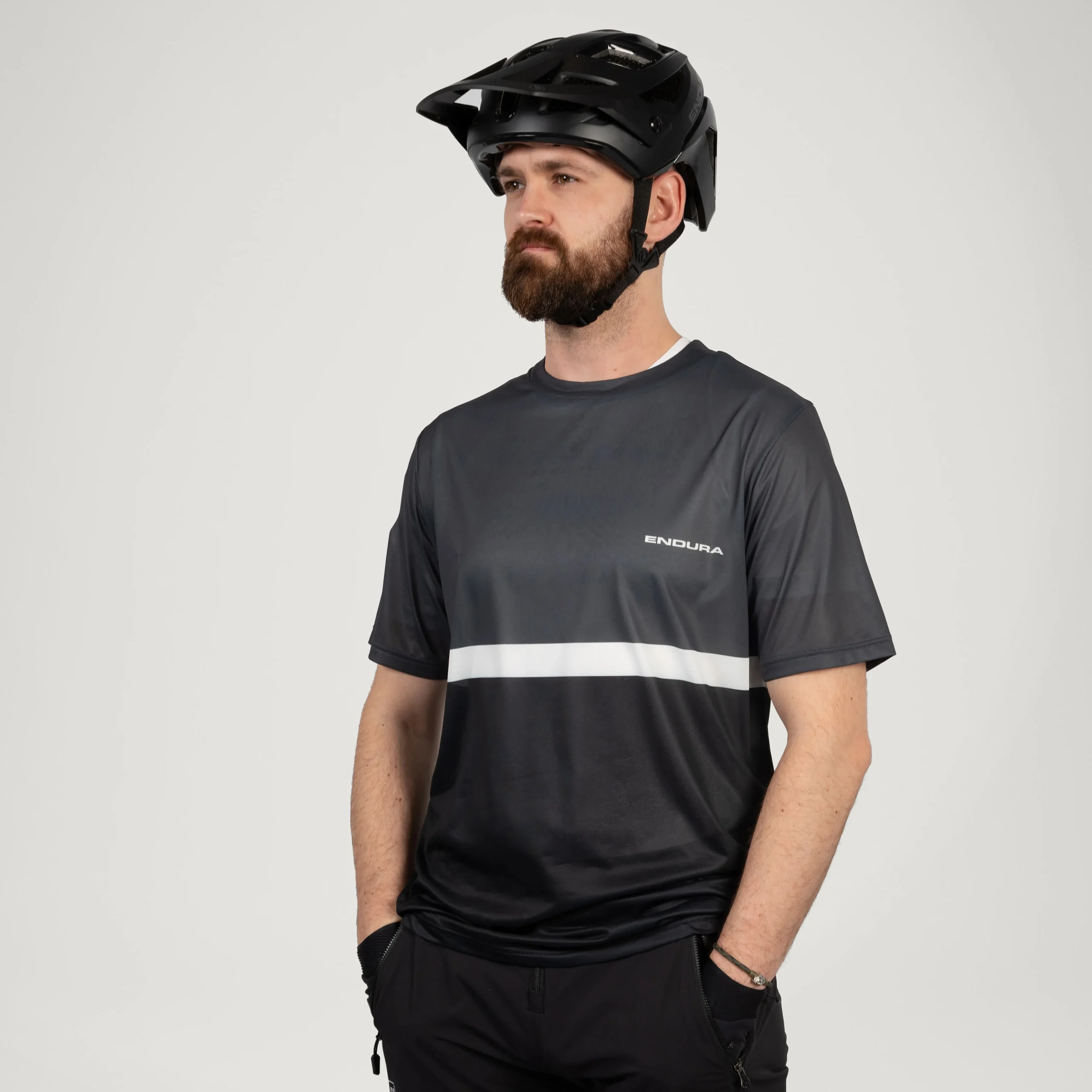 Men's SingleTrack Core Print S/S Tee