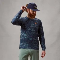 Men's SingleTrack L/S Print Tee