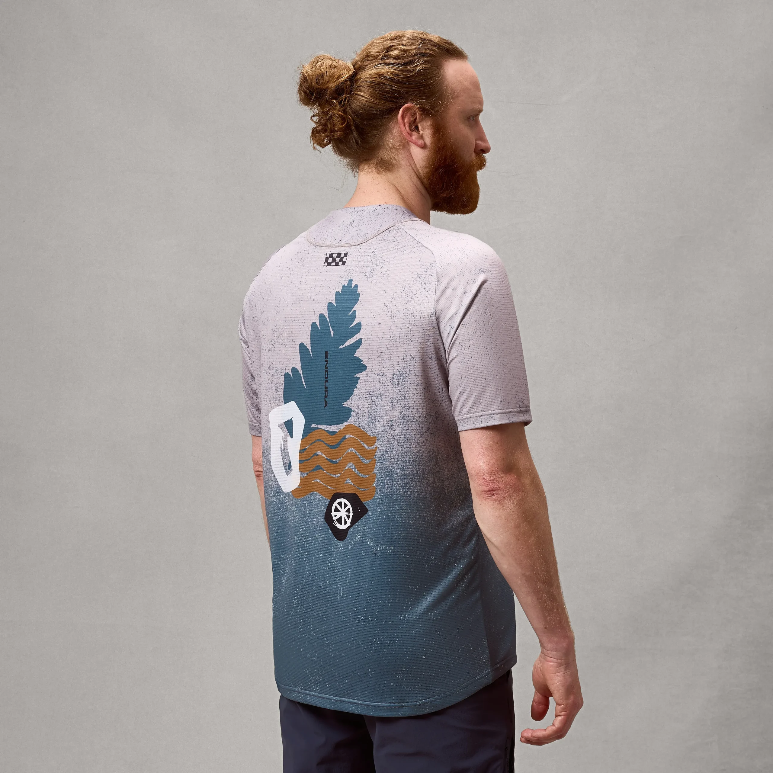 Men's SingleTrack S/S Print Tee