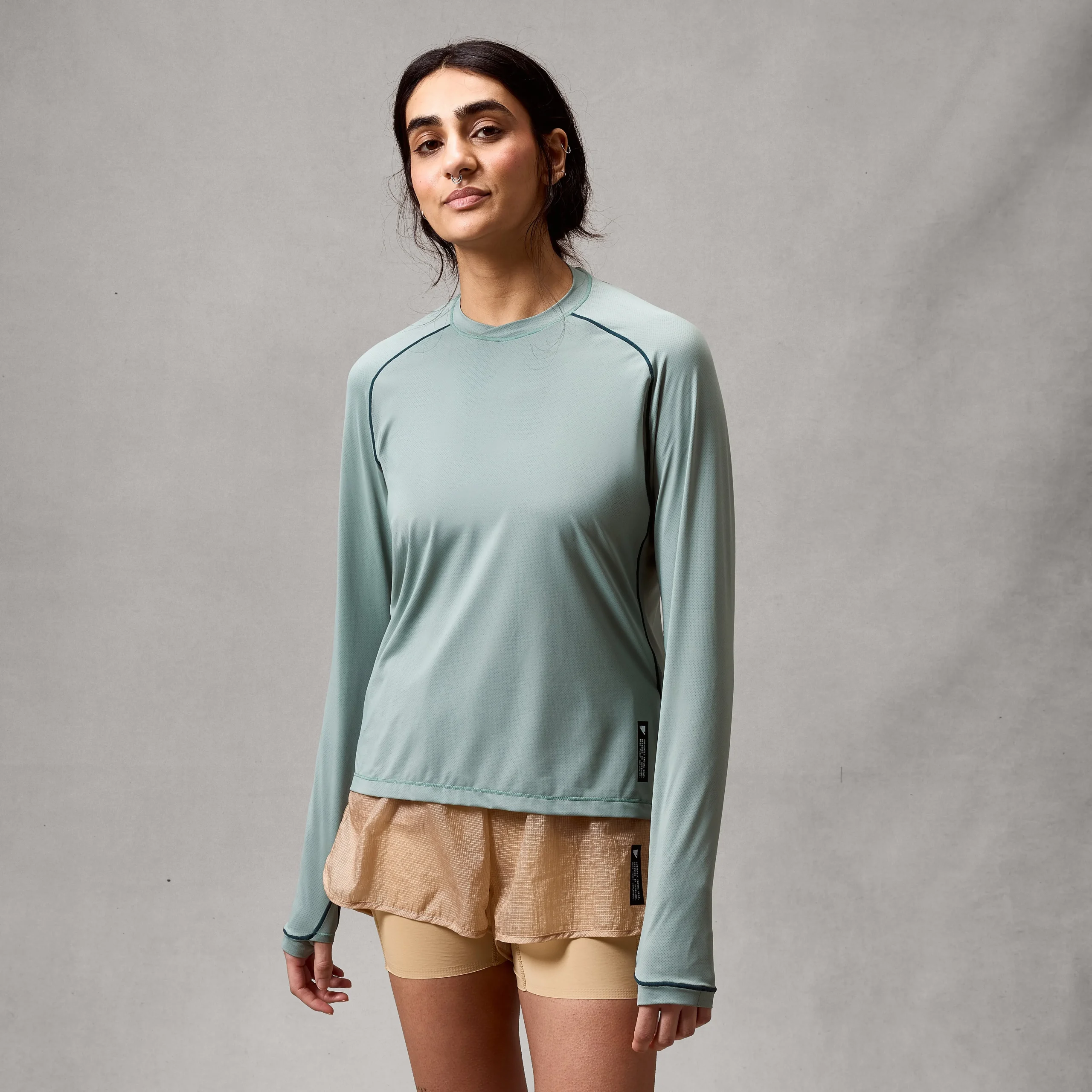 Women's AllTrack Rout L/S Tech Tee