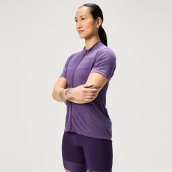 Women's Loop S/S Zipped Jersey