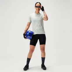 Women's Loop S/S Zipped Jersey