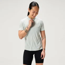 Women's Loop S/S Zipped Jersey