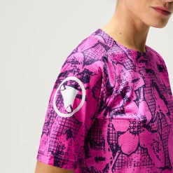 Women's Ltd Grid Floral S/S Tee