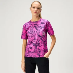 Women's Ltd Grid Floral S/S Tee