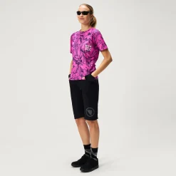 Women's Ltd Grid Floral S/S Tee