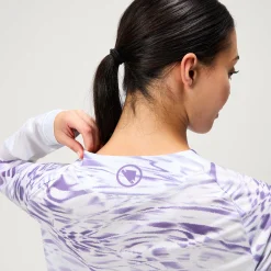 Women's Ltd Marble Print L/S Tee