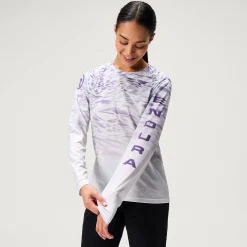 Women's Ltd Marble Print L/S Tee