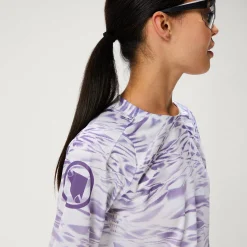 Women's Ltd Marble Print L/S Tee