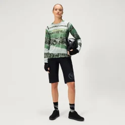 Women's Ltd Patchwork L/S Tee