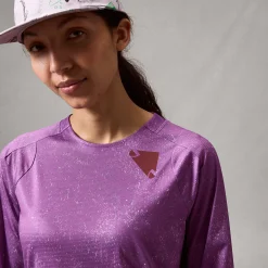 Women's SingleTrack L/S Print Tee