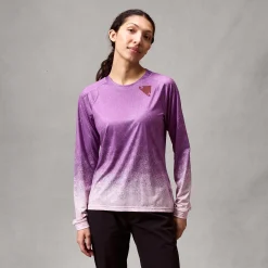 Women's SingleTrack L/S Print Tee