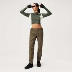 Women's SulTrac L/S Crop Tee